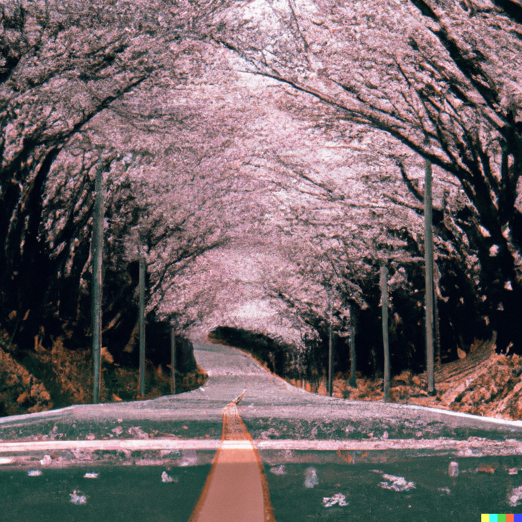 Cherry Blossom ROAD AMAZING 8K
